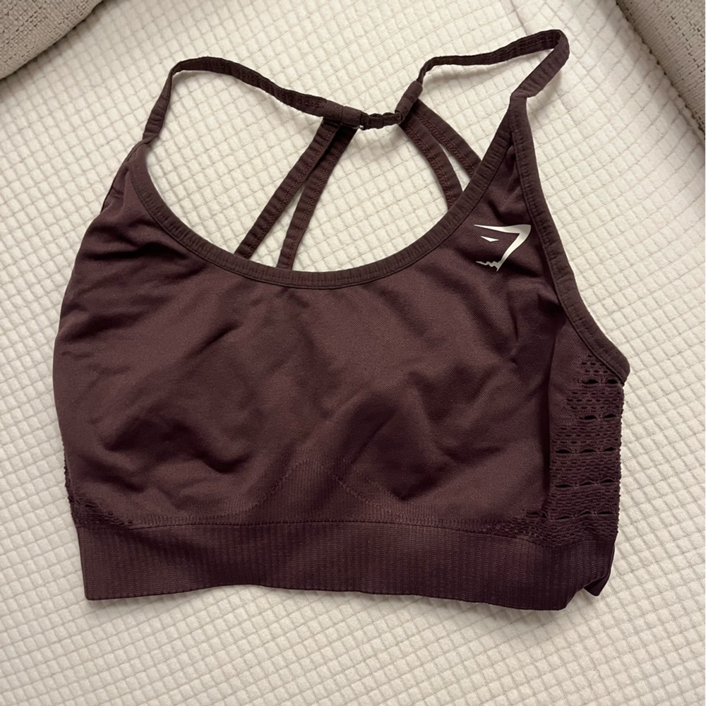 Gymshark Purple Energy Seamless Bra